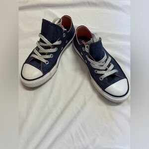 Converse Blue and White Chuck Taylor Sneakers